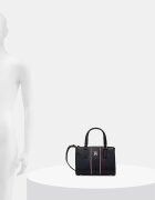 Tommy Hilfiger чанта crossbody дамска от имитация на кожа тъмносиня AW0AW18642