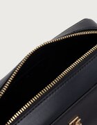 Tommy Hilfiger чанта crossbody дамска от имитация на кожа тъмносиня AW0AW19315