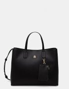 Tommy Hilfiger чанта дамска от имитация на кожа черна AW0AW18723