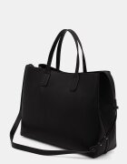 Tommy Hilfiger чанта дамска от имитация на кожа черна AW0AW18723