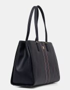 Tommy Hilfiger чанта дамска от имитация на кожа тъмносиня AW0AW18643