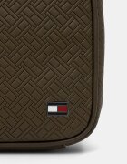 Tommy Hilfiger Чанта през рамо мъжка от имитация на кожа зелена AM0AM14193