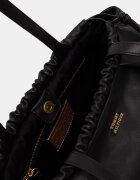 Tommy Hilfiger чанта с дълга дръжка дамска от кожа черна AW0AW19223