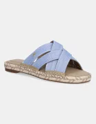 Tommy Hilfiger Чехли CHAMBRAY ESPADRILLE MULE