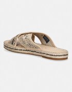 Tommy Hilfiger чехли дамски ESPADRILLE MULE SANDAL RAFFIA бежови FW0FW09139