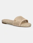 Tommy Hilfiger Чехли KNIT MESH ESPADRILLE FLAT SANDAL