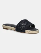 Tommy Hilfiger Чехли KNIT MESH ESPADRILLE FLAT SANDAL