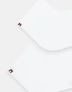 Tommy Hilfiger чорапи дамски с памук 2 броя бели 373001001