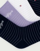 Tommy Hilfiger чорапи дамски с памук 4 броя виолетови 701244115