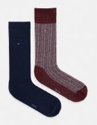 Tommy Hilfiger чорапи мъжки 2 броя бордо 701241824