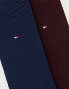 Tommy Hilfiger чорапи мъжки с памук 2 броя бордо 371111151