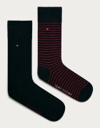 Tommy Hilfiger чорапи мъжки с памук 2 броя многоцветни 100001496