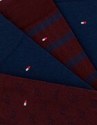 Tommy Hilfiger чорапи мъжки с памук 4 броя бордо 701244104