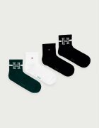 Tommy Hilfiger чорапи мъжки с памук 4 броя зелени 701244106