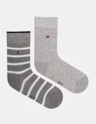Tommy Hilfiger чорапи за деца 2 броя сиви 701229939