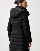 Tommy Hilfiger дълго яке дамско черно WW0WW51111