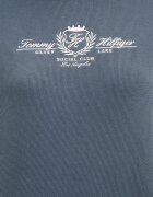 Tommy Hilfiger дамска тениска от памук тъмносиня WW0WW48713