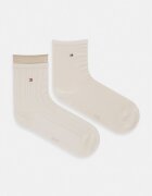 Tommy Hilfiger дамски чорапи чорапки 2 броя бежови 701238774