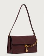 Tommy Hilfiger дамски от кожа бордо AW0AW19015