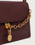 Tommy Hilfiger дамски от кожа бордо AW0AW19015