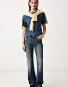 Tommy Hilfiger дънки bootcut дамски сини WW0WW52183