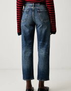 Tommy Hilfiger дънки regular дамски тъмносини WW0WW49960