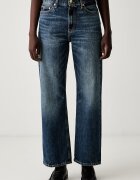 Tommy Hilfiger дънки straight дамски тъмносини WW0WW50963