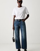 Tommy Hilfiger дънки straight дамски тъмносини WW0WW50963