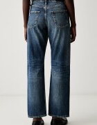 Tommy Hilfiger дънки straight дамски тъмносини WW0WW50963