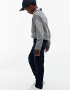 Tommy Hilfiger дънки straight за деца STRAIGHT тъмносини KB0KB10685