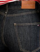 Tommy Hilfiger дънки tapered дамски тъмносини WW0WW50966