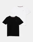 Tommy Hilfiger Детска памучна тениска (2 броя)