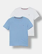 Tommy Hilfiger Детска памучна тениска (2 броя)