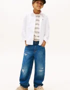 Tommy Hilfiger Детска риза в бяло KB0KB10192