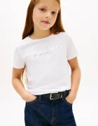 Tommy Hilfiger Детска тениска в бяло KG0KG08974