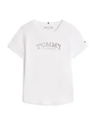 Tommy Hilfiger Детска тениска в бяло KG0KG08974