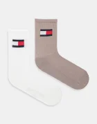 Tommy Hilfiger Детски чорапи (2 чифта) в бежово 701229940