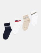 Tommy Hilfiger Детски чорапи (4 чифта) в бяло 701241407