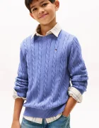 Tommy Hilfiger Детски памучен пуловер