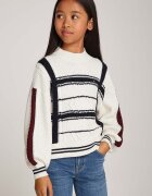 Tommy Hilfiger Детски пуловер с вълна