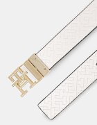 Tommy Hilfiger двустранен колан дамски от кожа черен AW0AW18019