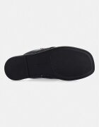 Tommy Hilfiger джапанки дамски кожени ELEVATED TOE POST LTH SANDAL черни FW0FW09216