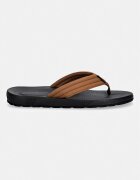 Tommy Hilfiger джапанки мъжки MOLDED HILFIGER LTH BEACH SANDAL кафяви FM0FM05802