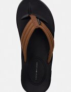 Tommy Hilfiger джапанки мъжки MOLDED HILFIGER LTH BEACH SANDAL кафяви FM0FM05802