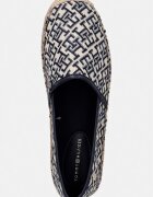 Tommy Hilfiger еспадрили дамски TH MONOGRAM JACQUARD ESPADRILLE тъмносини FW0FW09501
