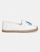 Tommy Hilfiger еспадрили дамски TH SCRIPT SUMMER ESPADRILLE бели FW0FW09240