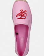 Tommy Hilfiger еспадрили дамски TH SCRIPT SUMMER ESPADRILLE розови FW0FW09240
