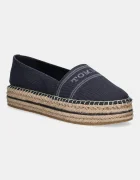 Tommy Hilfiger Еспадрили DENIM PLATFORM ESPADRILLE
