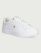 Tommy Hilfiger ESSENTIAL ELEVATED COURT SNEAKER маратонки дамски от кожа бели FW0FW09073