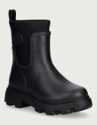 Tommy Hilfiger гумени ботуши дамски TH STAMP WARM ANKLE RAIN BOOT черни FW0FW09544